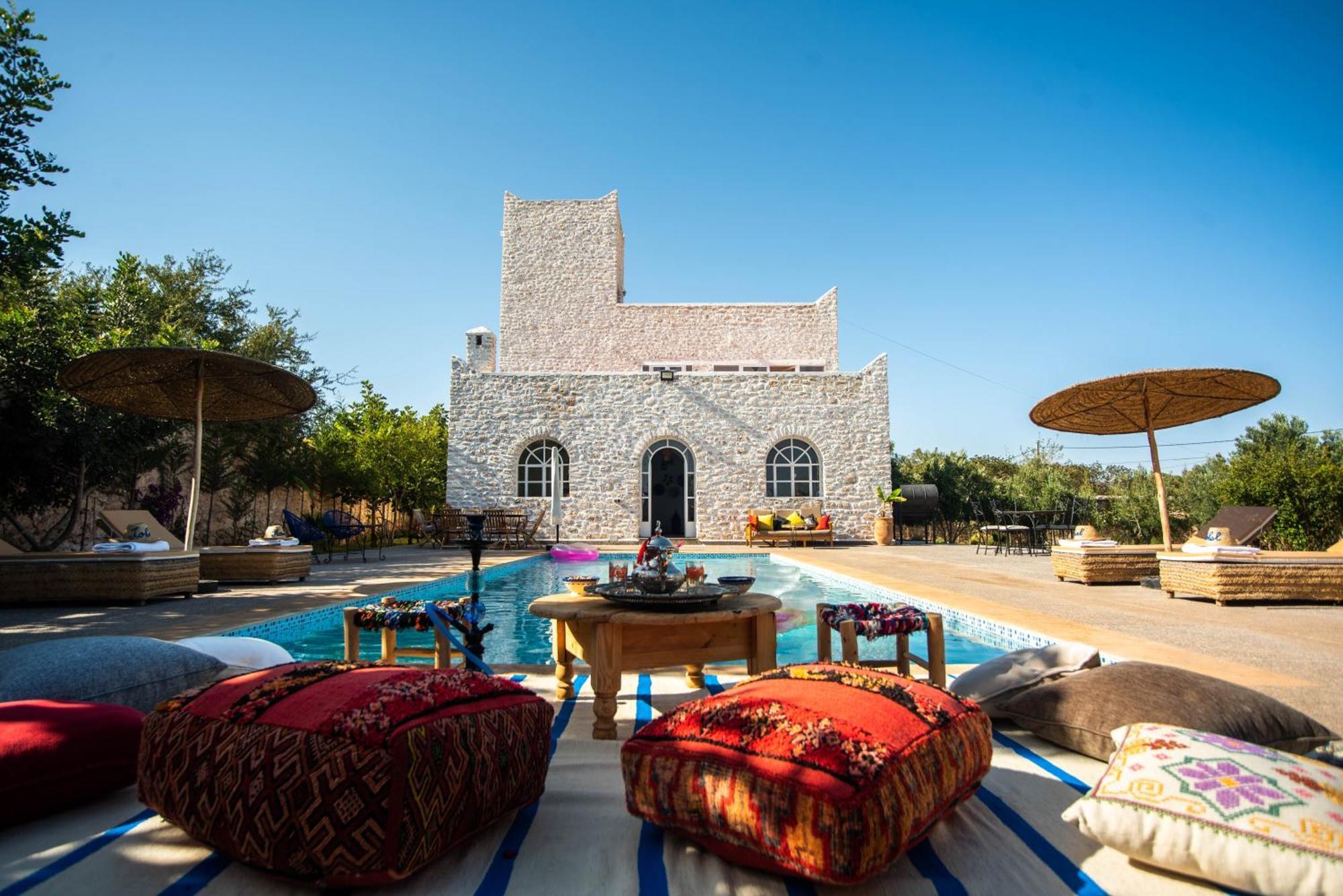 Villa Les Jardins Fleuris 4 Bedrooms Essaouira Exterior foto